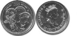 25 CENTS -  25 CENTS 1999 - JANVIER -  PIÈCES DU CANADA 1999