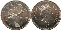 Rouleau spécial de pièces de 25 cents 2017 - 125e anniversaire de
