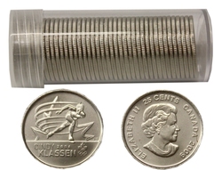25 CENTS -  25 CENTS 2009 CINDY KLASSEN - LOT DE 40 PIÈCES (BU) -  PIÈCES DU CANADA 2009