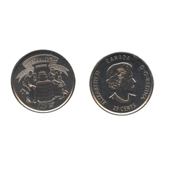 25 CENTS -  25 CENTS 2017 - COUPE STANLEY(MC) (BU) -  PIÈCES DU CANADA 2017