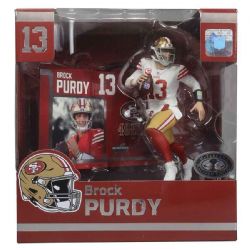 49ERS DE SAN FRANCISCO -  #13 BROCK PURDY (18 CM) - CHASE -  MCFARLANE TOYS