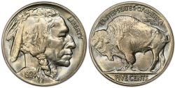 5 CENTS -  5 CENTS 1924 -  PIÈCES DES ETATS-UNIS 1924