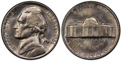 5 CENTS -  5 CENTS 1961 -  PIÈCES DES ETATS-UNIS 1961