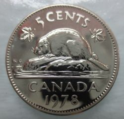 5 CENTS -  5 CENTS 1978 (SP) -  1978 CANADIAN COINS