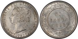 50 CENTS -  50 CENTS 1888 -  1888 NEWFOUNFLAND COINS