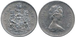 50 CENTS -  50 CENTS 1979 BUSTE POINTUS (SP) -  1979 CANADIAN COINS