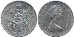 50 CENTS -  50 CENTS 1979 BUSTE POINTUS (SPECIMEN) -  1979 CANADIAN COINS