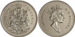 50 CENTS -  50 CENTS 1992 -  PIÈCES DU CANADA 1992