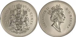 50 CENTS -  50 CENTS 1996 (CIRCULÉ) -  PIÈCES DU CANADA 1996