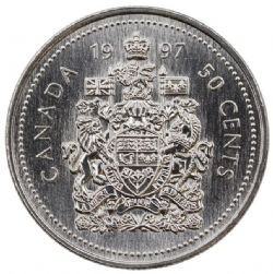 50 CENTS -  50 CENTS 1997 (SP) -  PIÈCES DU CANADA 1997