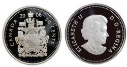 50 CENTS -  50 CENTS 2006 (PR) -  2006 CANADIAN COINS