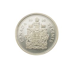 50 CENTS -  50 CENTS 2008 (PR) -  2008 CANADIAN COINS