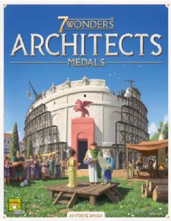 7 WONDERS -  ARCHITECTS - MEDALS (ANGLAIS)