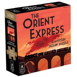 A MYSTERY JIGSAW PUZZLE -  THE ORIENT EXPRESS  (1000 PIECES)