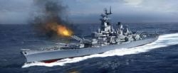 ACADEMY -  1/400 - USS MISSOURI BB-63 14401