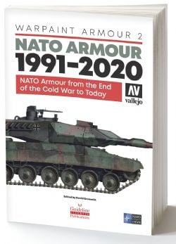 ACRYLICOS VALLEJO -  NATO ARMOUR 1991-2020 -  PAINT BOOK VAL-B #75022