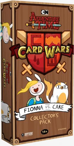 ADVENTURE TIME CARD WARS -  COLLECTOR'S PACK FIONNA VS CAKE (ANGLAIS)