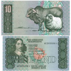 AFRIQUE DU SUD -  10 RAND 1978-1993 (UNC)