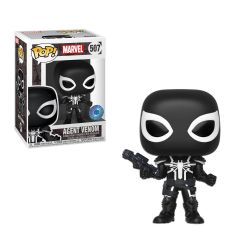 AGENT VENOM -  POP! BOBBLE-HEAD EN VINYLE DE AGENT VENOM (10 CM) -  POP IN A BOX EXCLUSIVE 507