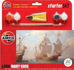AIRFIX -  1/400 - MARY ROSE -  STARTER SET 55114A
