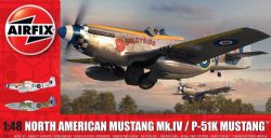 AIRFIX -  1/48 - NORTH AMERICAN MUSTANG MK.IV / P-51K MUSTANG 05137