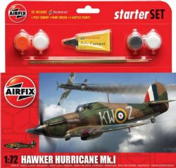 AIRFIX -  1/72 - HAWKER HURRICANE MK.I -  GIFT SET 55111A