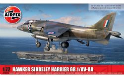 AIRFIX -  1-72 - HAWKER SIDDELEY HARRIER GR.1/AV-8A 04057A