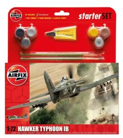 AIRFIX -  1/72 - HAWKER TYPHOON IB -  GIFT SET 55205
