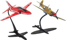 AIRFIX -  1/72 - SUPERMARINE SPITFIRE & RAF RED ARROWS HAWK -  GIFT SET 50187