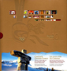 ALBUMS-SOUVENIRS -  LA COLLECTION DES TIMBRES DU CANADA 2010