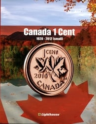 ALBUMS VISTA COIN BOOK -  ALBUM POUR 1 CENT CANADIENS (1920-2012) - PETITES PIÈCES 02