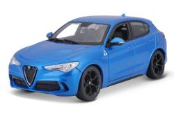 ALFA ROMEO -  STELVIO SUV, BLEUE  - 1/24