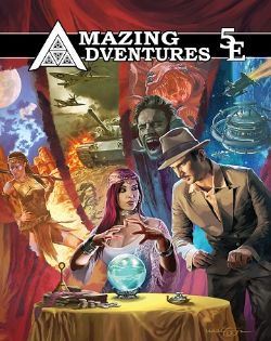 AMAZING ADVENTURES -  LIVRE DE BASE (ANGLAIS) 5E -  RÈGLE DE BASE 5E