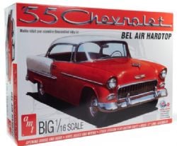 AMT -  1/16 - CHEVROLET BEL AIR HARDTOP 1955 -  1/16 BIG SCALE 1452