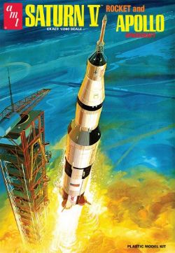 AMT -  1/200 - SATURN V ROCKET (NIVEAU 3 - MOYEN) -  VEHICULE SPATIAL