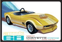 AMT -  1/25 -CHEVROLET CORVETTE CUSTOM 1968 -  RETRO DELUXE 1236