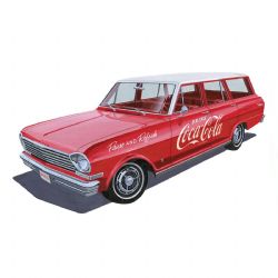 AMT -  1/25 - CHEVROLET NOVA STATION WAGON WITH COKES CRATES -  COCA-COLA 1353