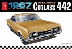 AMT -  1/25 - OLDSMOBILE CUTLASS 442 1967 -  AUTHENTIC KIT 1365