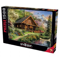 ANATOLIAN -  MAISON EN RONDINS (1500 PIÈCES) -  DOMINIC DAVISON