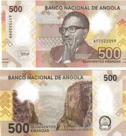 ANGOLA -  500 KWANZAS 2020 (UNC)