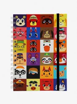 ANIMAL CROSSING -  CARNET À SPIRALES - PERSONNAGES