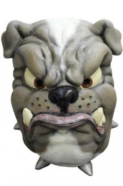 ANIMAUX -  MASQUE EN LATEX DE BULLDOG (ADULTE)