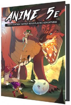 ANIME 5E -  LIVRE DE BASE (COUVERTURE RIGIDE) (ANGLAIS) -  RÈGLE DE BASE