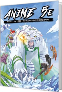 ANIME 5E -  MONSTRUM LIBRI - WOODLANDS AND MOUNTAINS (COUVERTURE RIGIDE) (ANGLAIS) -  SUPPLÉMENT 5E 14e