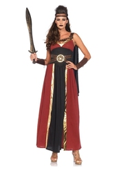 ANTIQUITÉ -  COSTUME DE GUERRIÈRE ROYALE (ADULTE)