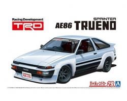 AOSHIMA -  1/24 - TOYOTA AE86 TRUEND N2 1985 29
