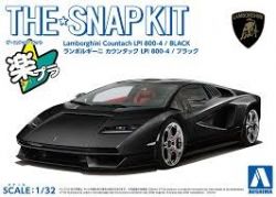 AOSHIMA -  1/32 - LAMBORGHINI COUNTACH LPI 800-4 (BLACK) -  SNAP KIT 19-D