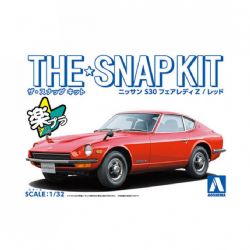 AOSHIMA -  1/32 - NISSAN S30 FAIRLADY Z (RED) -  SNAP KIT 13-B