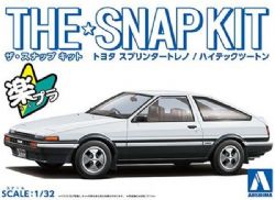 AOSHIMA -  1/32 - TOYOTA SPRINTER TRUENO (HIGH-TECH TWO-TONE) 16-A -  SNAP KIT 16-A