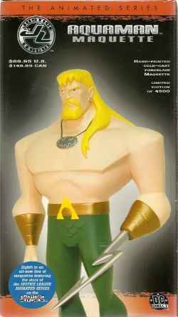 AQUAMAN -  FIGURINE DE JUSTICE LEAGUE ANIMATED AQUAMAN (22CM) -  DC DIRECT